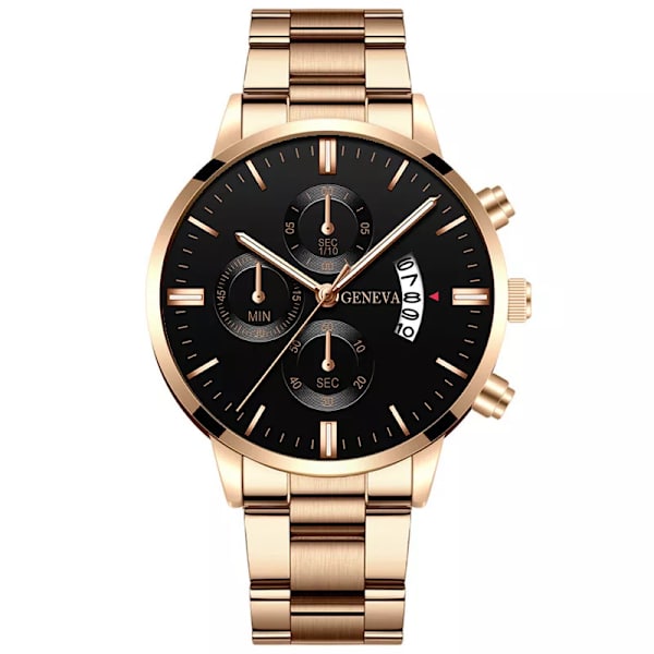 reloj hombre Mode Män Klocka i rostfritt stål Watch Kvarts Watch Business Klockor Man Klocka relogio masculino Style 8