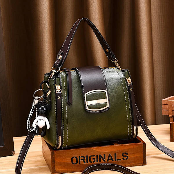 Handväskor för kvinnor Designer Lyxmärke Axelväska Plånböcker Plånböcker Crossbody Messenger Dam Handväskor för tjejer Green