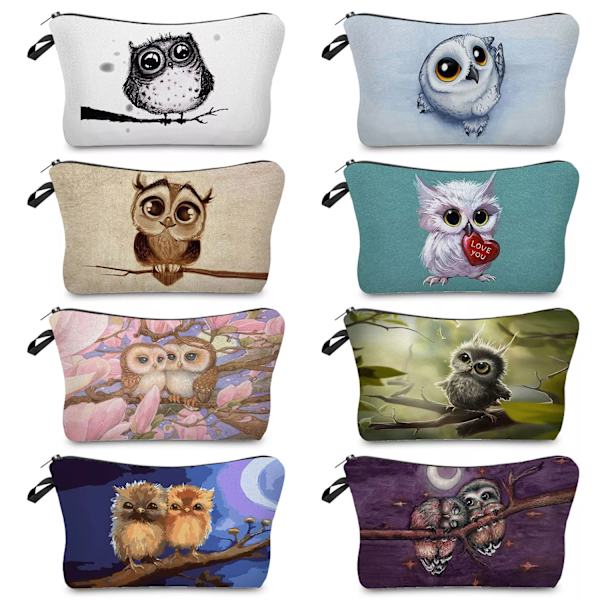 Damer Casual Dam kosmetikaväska Sminkväskor Tecknat Print Bärbar Skollärare Present Eco Återanvändbar toalettväska Resor hz7170 Makeup Bag