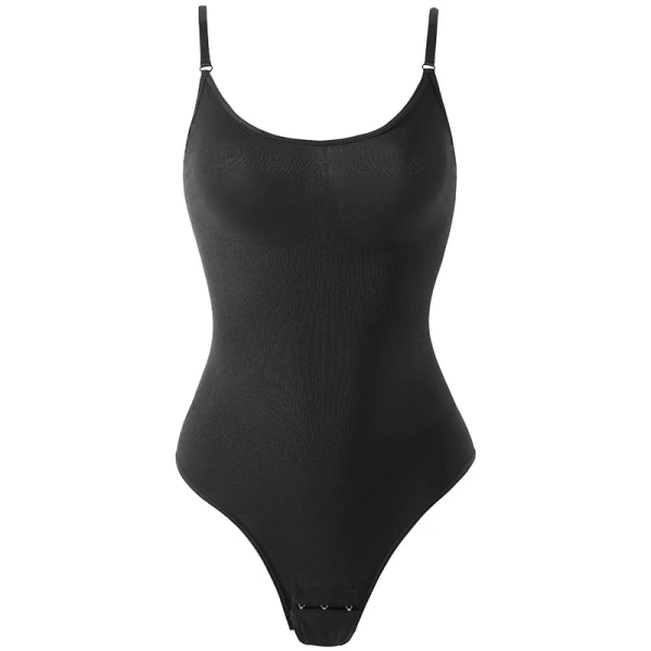 1 st Shapewear sömlös magkompressionsformning övre stödkorsett Postpartum Midjekompression mageformning black XL