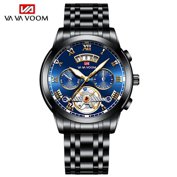 2023 Nytt VA VA VOOM toppmärke Relogio Masculino Herr Luxury Luminous Armbandsur Imitera Quartz Watch för män 2453-JLH