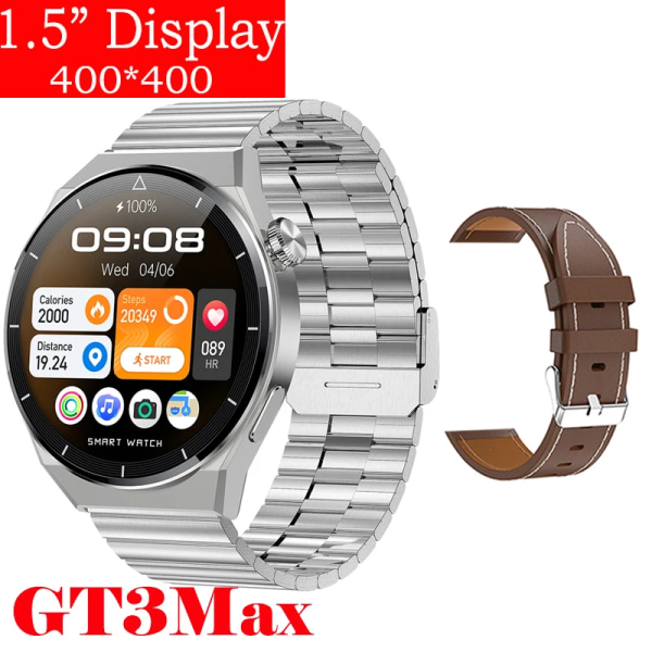 för Huawei Watch GT3 Smart Watch Herr Android Bluetooth Call IP68 Vattentät Blodtryck Fitness Tracker Smartwatch Dam Si St Zu-Br Le smartwatch