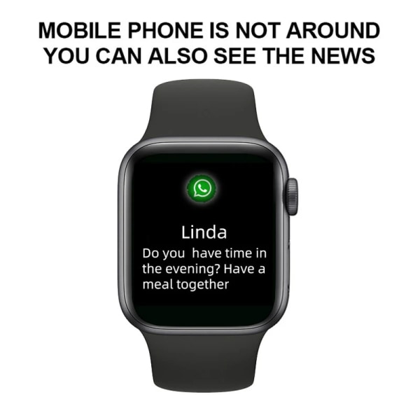 Original IWO 14 T900 Pro Max Smart Watch Series 7 Bluetooth Call 44mm blodtrycksmätare Smartwatch Klockor för Apple Android Green
