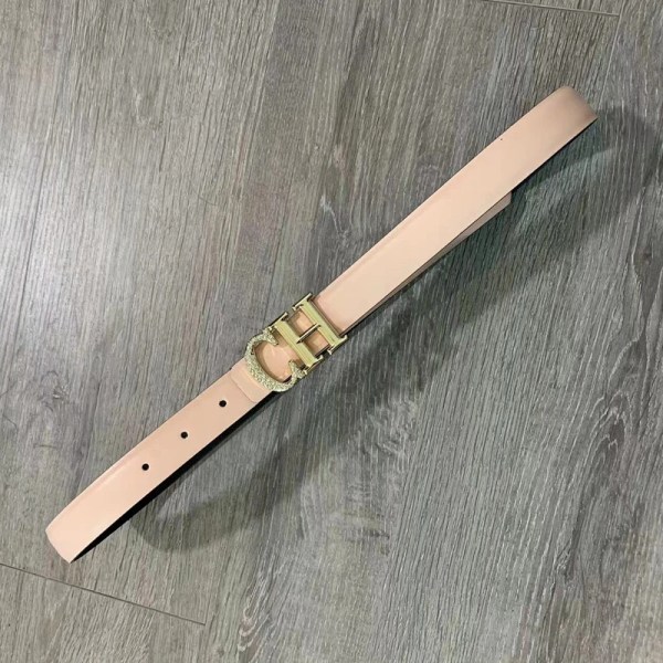 Strassspänne Kohudsbälte Män Hög kvalitet Kvinnor Klänning i äkta läder 2,5 cm Rem för jeans Midjeband Deep Blue 95CM