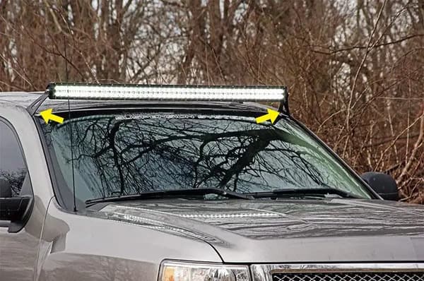 Bil Offroad Øvre Vindskjermfester 50 \"