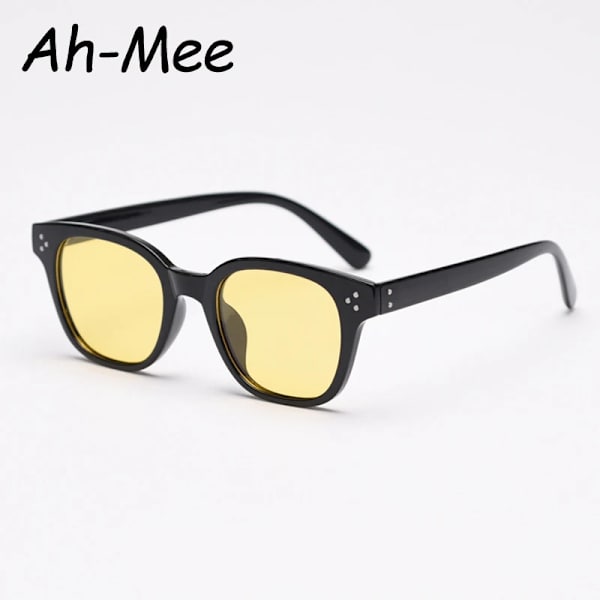 Nytt mode Cat Eye Polarized Solglasögon Kvinnor Fyrkantiga Svarta Solglasögon Nit Trend Godis Färg Små ram Glasögon Skärmar green show as picture