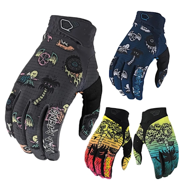 Helium Fxr Dirt Bike Handske Topp Moto Off Road Motocrosshandskar Andningsbara Cykel Cykling Mtb Handskar Motorcykelhandske GRAY M