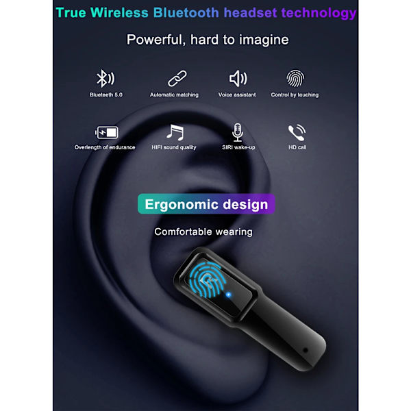 TWS Wireless BT Headset Smart Watch Dam Herr 1,4 tum Blue Tooth Call Fitness Musik Sport Smartwatches 2 i 1 för Android iOS JM08 SVSV1M