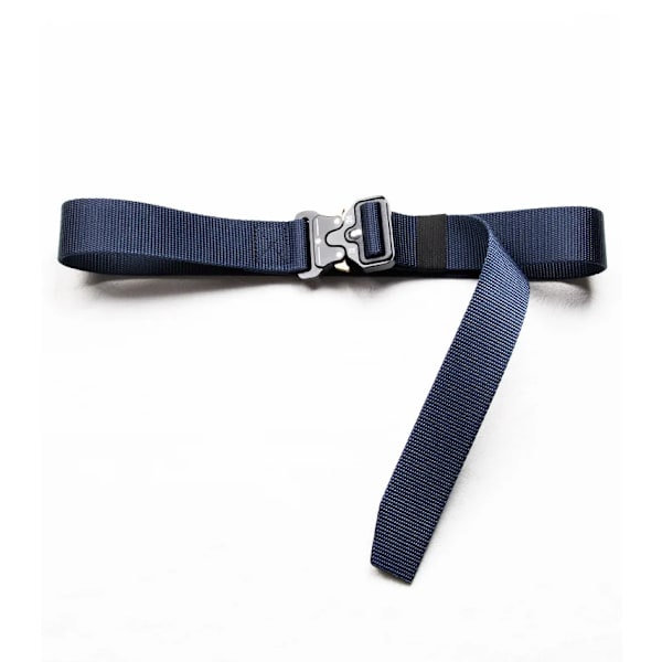 Bälte Män Utomhus Jakt Metall Taktiskt bälte Multifunktionslegering Spänne Högkvalitativ Marine Corps Canvas Bälte för kvinnor 3.8cm Blue Black 100cm