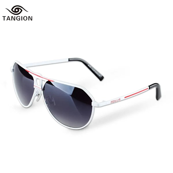 2023 New Fashion Style Solglasögon Herr Märke Designer Oculos Gafas Mujer Legering Solglasögon Gentleman Herr Glasögon 6145A 6145 10-25 Black
