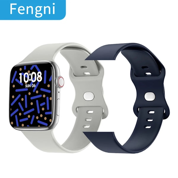 NFC Smart Watch Dörr åtkomstkontroll Låsa upp Smartwatch Herr Dam Fitness Armband Bluetooth Samtal Hjärtfrekvensdetektering With Silicone Strap(.279)