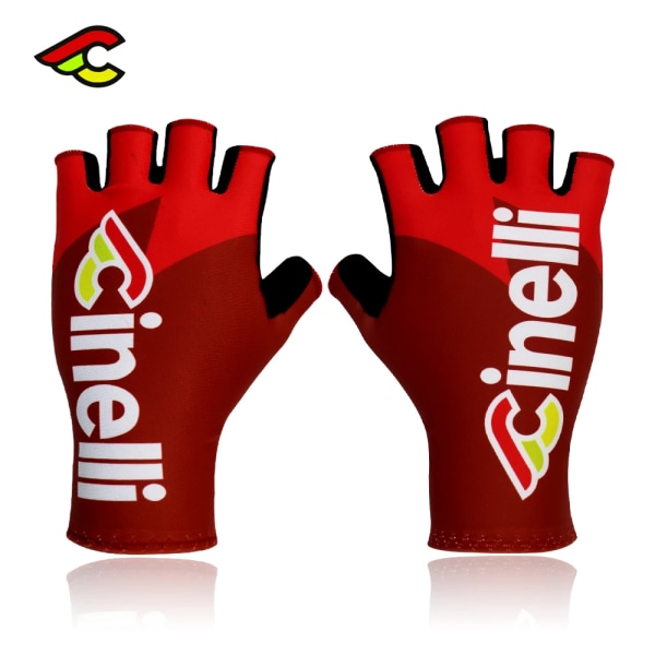 Multi Style Cycle Halvfingerhandskar cykling sommar MTB landsvägscykelhandskar Cykel Gym Fitness Halkfritt Sport guantes ciclismo Style-D L