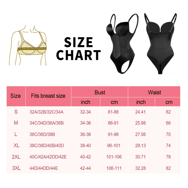 Shaping Belly Corset Kvinnor Shapewear Shaper Sexig String Shapers Waist trainer Body Shapers One Piece Black Skin M