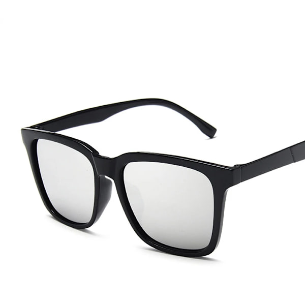 Mode Fyrkantiga Plast Solglasögon Dam UV400 Herrglasögon Klassisk Retro Brand Design Körsolglasögon lentes de sol mujer Leopard Tea as picture