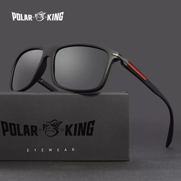 Polarking Design Ny design polariserade solglasögon Män Modetrend Tillbehör Mansglasögon Solglasögon Oculos Gafas PL457 C2 Brown