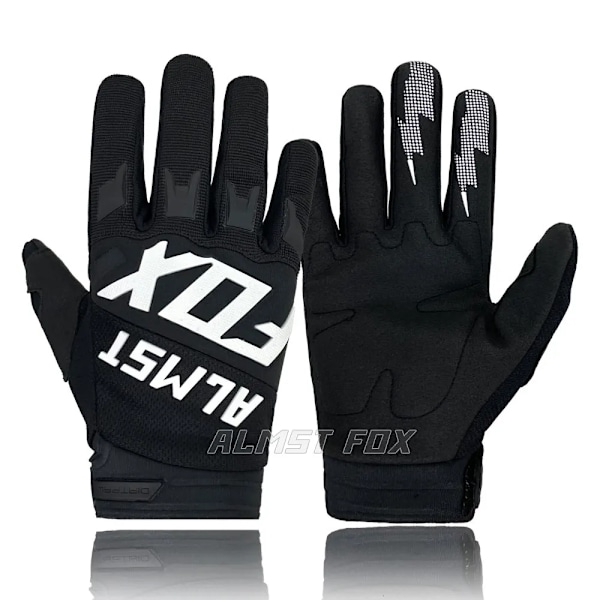 Almst Fox Mx Motorcykelhandskar Motobike Atv Utv Högkvalitativa Moto Cross Åkhandskar Mountainbike Cykelhandskar Mtb Handskar Gray Fluorescent L