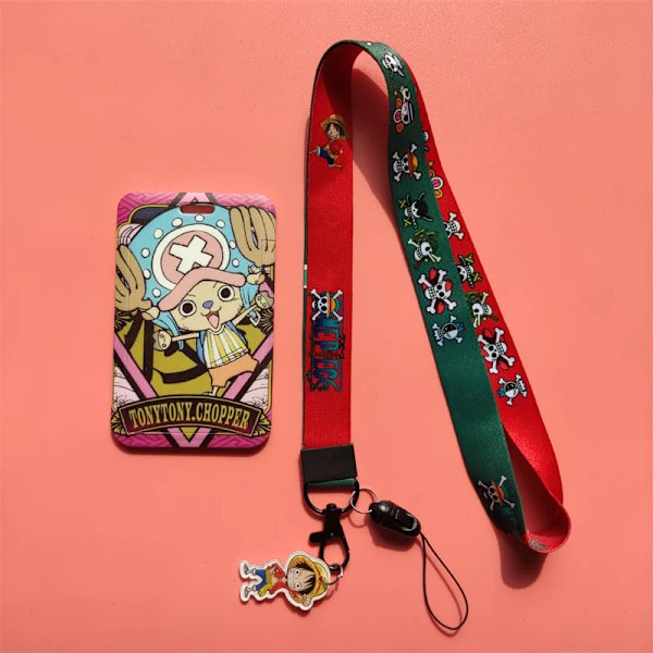 Barn Tecknad Plast Anime ID-korthållare Cool Modemärke Glidande Arbete Namnbricka Busslina Kort Hållare för lanyard card holder(.1839)