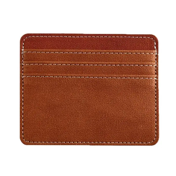 Ny tunn miniplånbok i PU-läder Smal bankkreditkortshållare 5 kortplatser för män Business Small ID- case för man handväska Korthållare 3  10x8cm