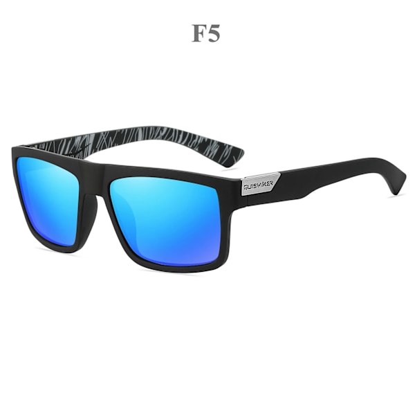 QUISVIKER Polarized Solglasögon Herr UV400 Fiske Solglasögon Dam Glasögon Oculos De Sol Masculino Gafas Hombre Without Box F5