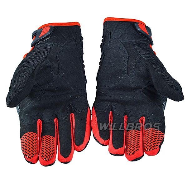 Delicate Fox Bomber Handskar Mountainbike Off-Road Guantes Enduro Motocross Moto Cross Ridning Cykling Svart Grön Luvas Herr Orange Black XL
