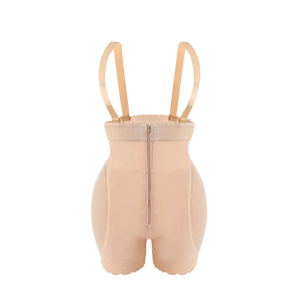 Butt Lifter Shapewear Fake Butocks Underkläder Control Trosor Remmar Höftkuddar Enhancer Shapwear Brief Smalmer Waist Cincher Hooks Black L