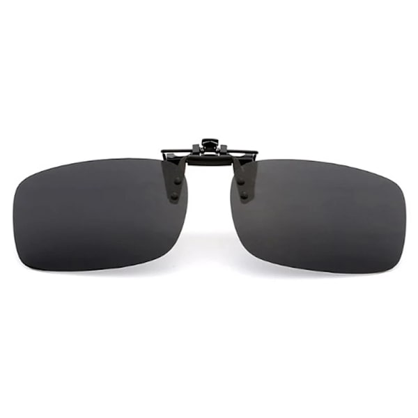 Män Kvinnor Bilförarglasögon Anti-UVA UVB polariserade solglasögon Körning Night Vision Lens Clip On Solglasögon Interiörtillbehör A2