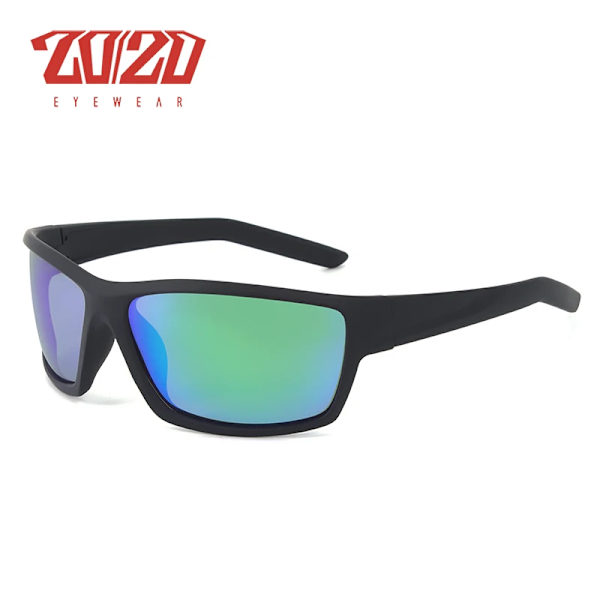 Polariserade glasögon Herr Dam Solglasögon Utomhussportglasögon Böjbåge Camping Vandring Glasögon UV400 Solglasögon PL84 C5 Matte Green Polarized