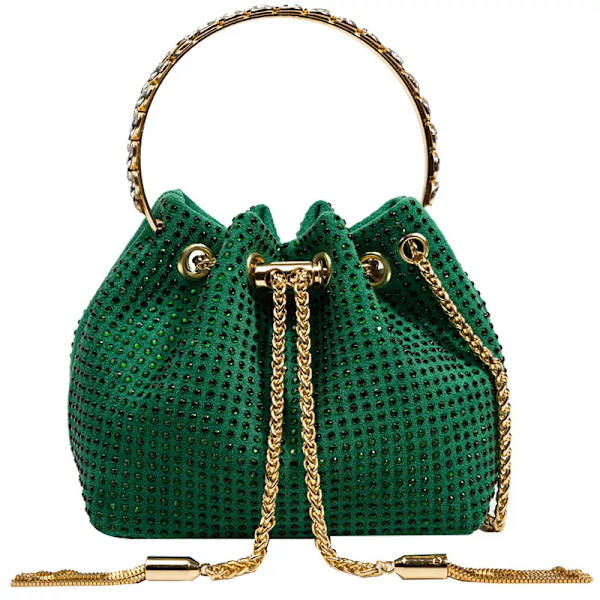 XIHAHA Fashion New Rhinestone Handväska för kvinnor Väska Diamonds Axelväska Handväska Dam Kvinnlig Crossbody Väska Shining Diamond Bag Blue