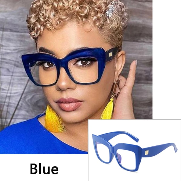 Sexiga fyrkantiga solglasögon Kvinnor Modemärke Oversized solglasögon Kvinna Svart Bruna nyanser för män Dam Lunette Femme Oculos A10 Black