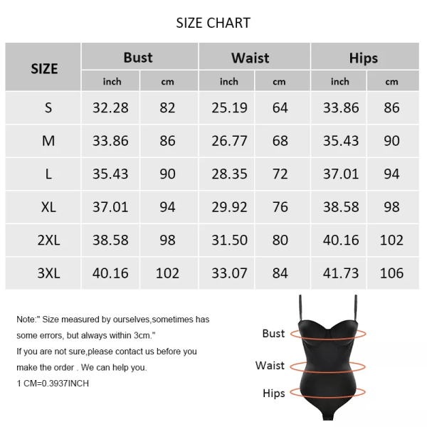 Burvogue S-3XL Sexig Backless Body Shaper Push Up Thong Body Shapewear Magekontroll Underkläder Slimmande bodys med BH 16333Black XL