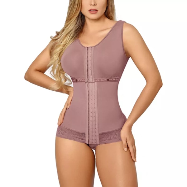 Kvinnor Butt Lifter Skims Shapewear och midja BH för klänningar Viktminskning Magekontroll Bbl Shorts Waist trainer Slimming Shaper Tan M