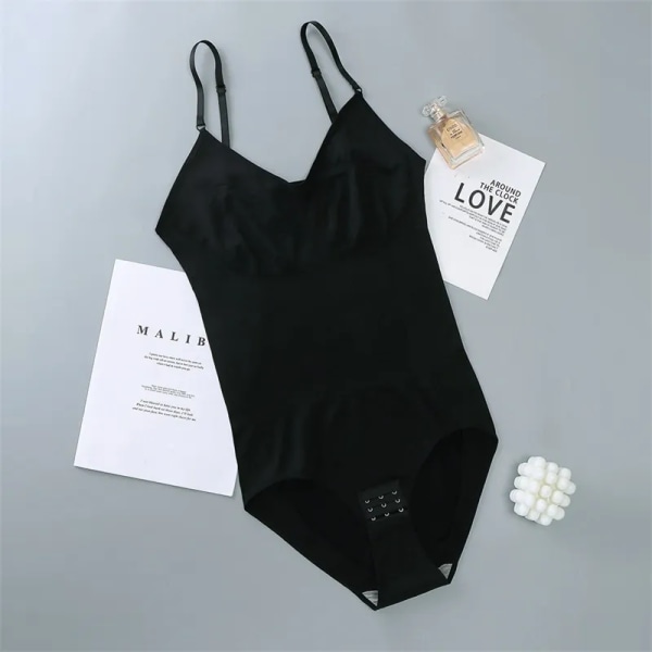 MISTHIN Body Shaper Kvinna Platt Mage Push Up Rumpa Lyft Korsett Underkläder Colombia Fajas Gördel Magstrings Black S