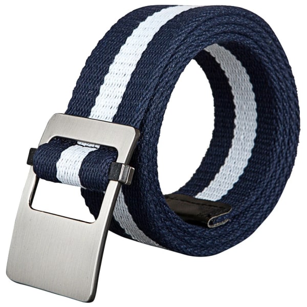 140 cm Klassisk enkel stil Casual byxor Student Canvas förlängt bälte för kvinnor och män Type 2 110cm