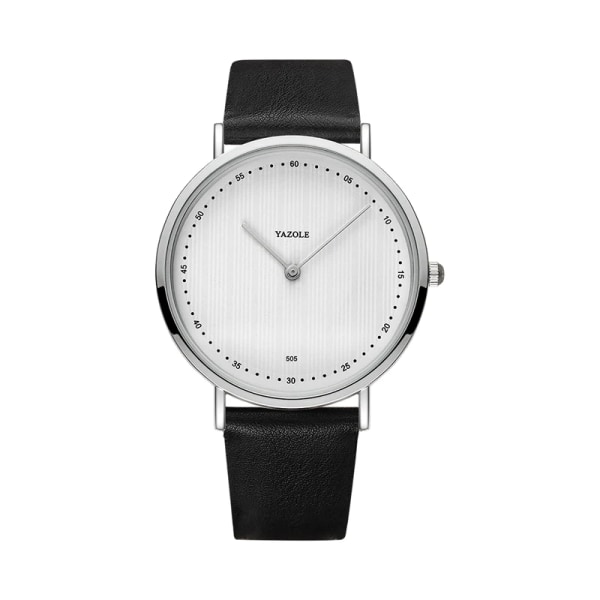 YAZOLE Mode Herrklockor Toppmärke Lyx Watch För män Casual Business Armbandsur Man Presentklocka Relogio Masculino Brown Black