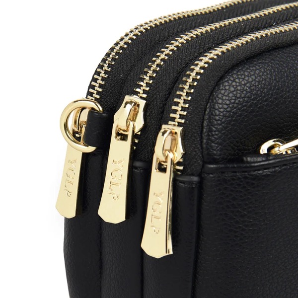 Flerlagers handväska PU Lyxiga Handväskor Dam Axelväskor Designer Crossbody-väska för kvinnor Väska Mode Messenger-väska för kvinnor Gray