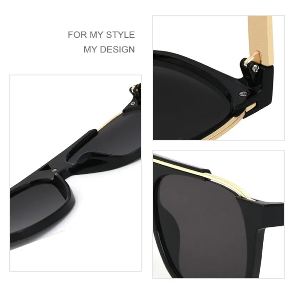 2021 Nya Män Mode Fyrkantiga Solglasögon Kvinnor Kör Retro Utomhus Flat Top Solglasögon Varumärke Design Steampunk Style UV400 B01 Leopard Brown