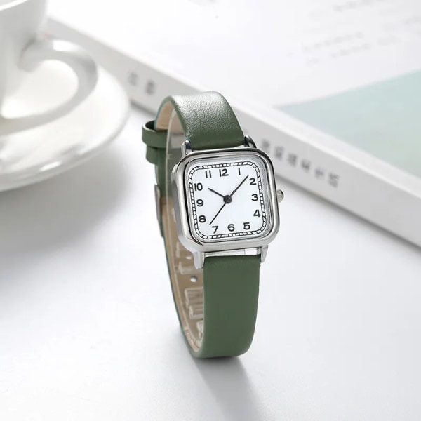 Ny INS liten silver liten fyrkantig watch dam quartz watch6 Type 6(.527)