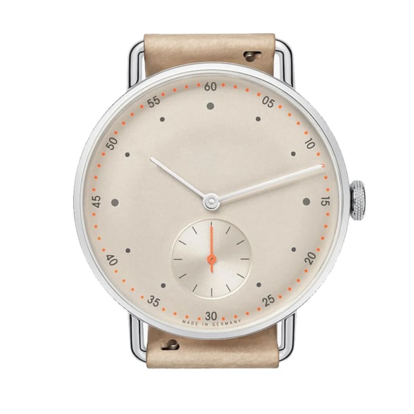 2023 Watch Klassisk Enkel Rund Stor Urtavla Pointer Vattentät Fint Steel Watch Watch 36d