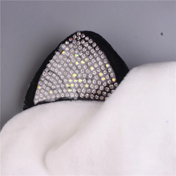 Xthree Flanell Autumn Skullies Beanies för Kvinnor Vinterhatt Söt Kitty Barnhatt för Flickor Gorras Khaki