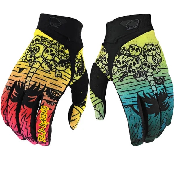 Helium Fxr Dirt Bike Handske Topp Moto Off Road Motocrosshandskar Andningsbara Cykel Cykling Mtb Handskar Motorcykelhandske GRAY M