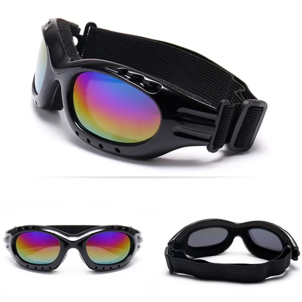 Nya cykelglasögon Vindtäta utomhussportglasögon Motocrosssolglasögon Snowboardglasögon Ski Googles UV400 för män kvinnor Style4-2