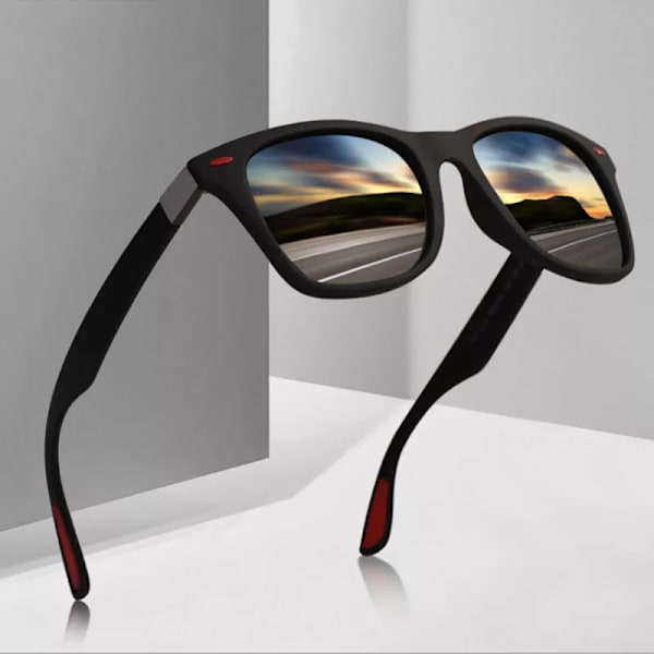 Nya Unisex rektangel vintage solglasögon Modedesign Retro solglasögon Man Glasögon Casual Goggles UV400 Glasögon E As shown in the figu