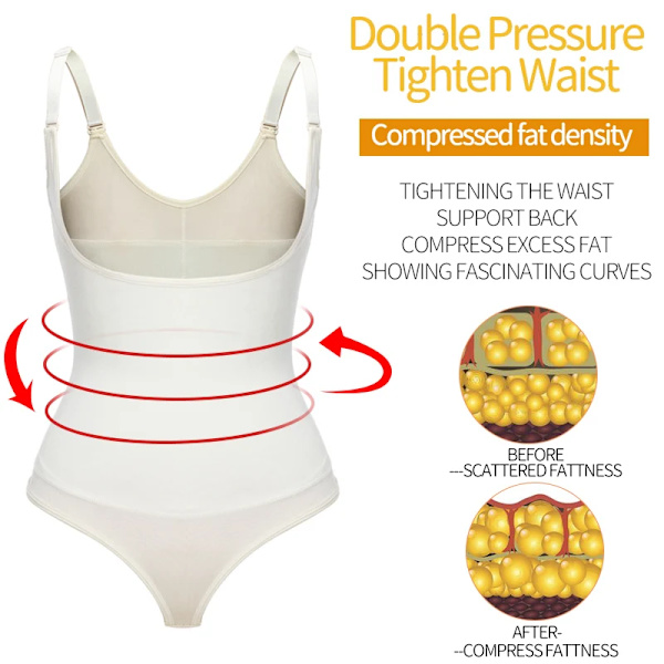 Latex Helkroppsformare Waist Trainer underbyst Smalning Underkläder Bodysuits Shapewear Magstrimmer Dam Korsett Black M