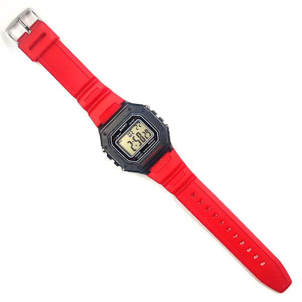 Nya digitala klockor för män Led elektronisk armbandsur Militärsport Män Kvinnor Unisex Watch Vattentätt reloj hombre 152 Red