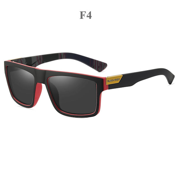 QUISVIKER Polarized Solglasögon Herr UV400 Fiske Solglasögon Dam Glasögon Oculos De Sol Masculino Gafas Hombre Without Box F4
