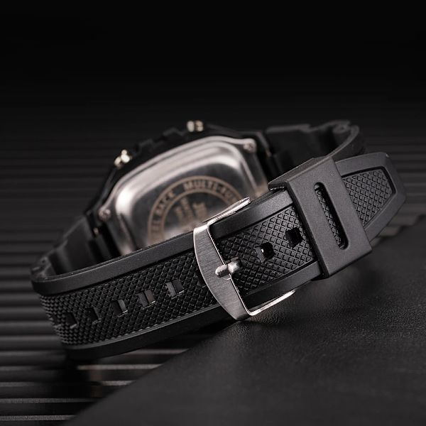 Nya digitala klockor för män Led elektronisk armbandsur Militärsport Män Kvinnor Unisex Watch Vattentätt reloj hombre 152 Orange