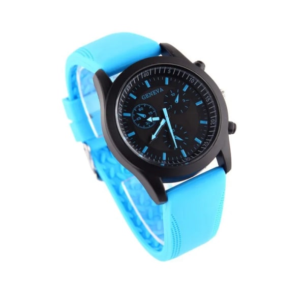 2023 Nytt modemärke Jelly Casual Quartz Watch Dam Klockor Sport Silikonband Relogio Feminino Dam Wrist Wtach Klocka Type 1