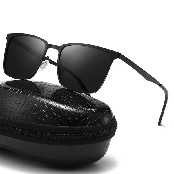 ZXWLYXGX Varumärkesdesign Klassiska polariserade solglasögon Män Kvinnor Kör fyrkantig ram Mode Solglasögon Man Goggle Gafas De Sol c5 Polarized
