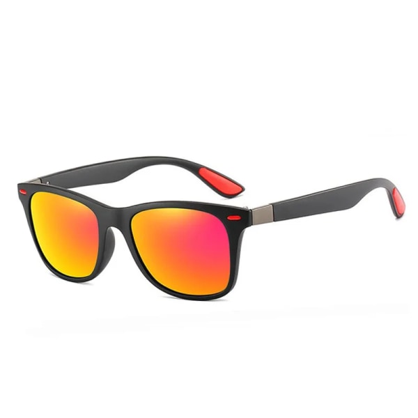 Unisex Retro Rivet Polariserade Solglasögon Mode Oval Ram Solglasögon För män Kvinnor Körskydd Glasögon Gafas De Sol UV400 C9