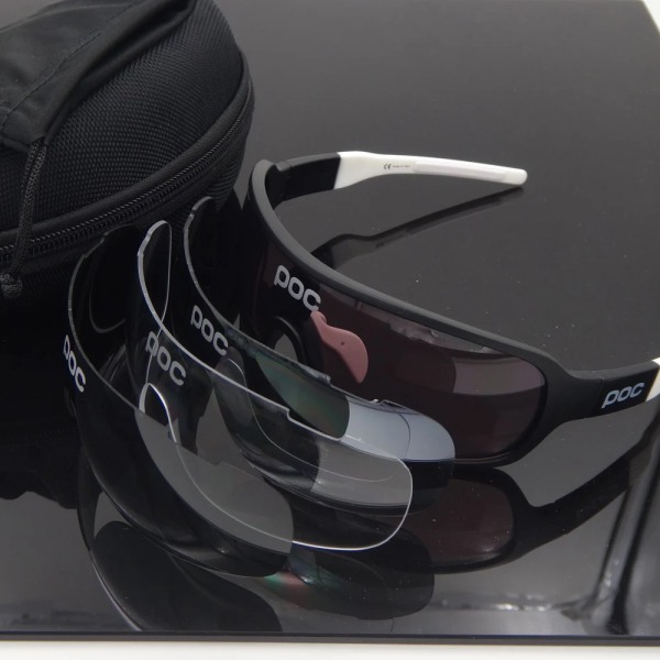 Do 4 lins Rea Goggles Cycing Solglasögon Polarized Men Sport Road Mountain Bike Glasögon Glasögon Type 6